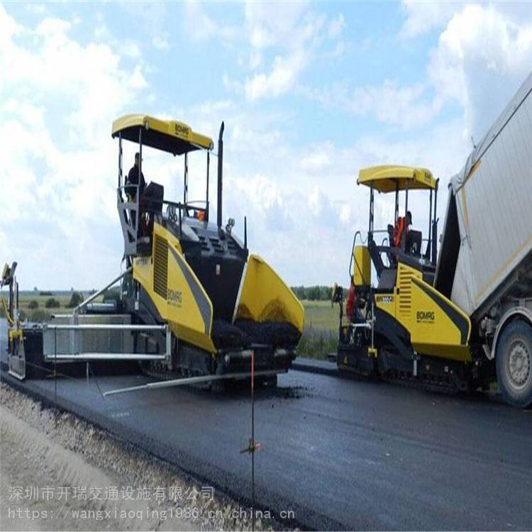 深圳道路施工 沥青摊铺与水泥稳定碎石层摊铺厚度控制要点
